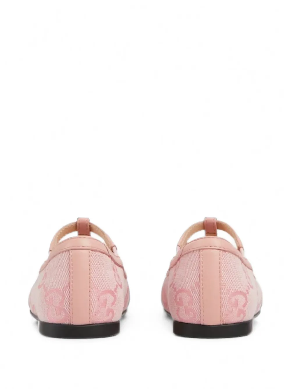 Gucci Kids Double G GG ballet flats Roze