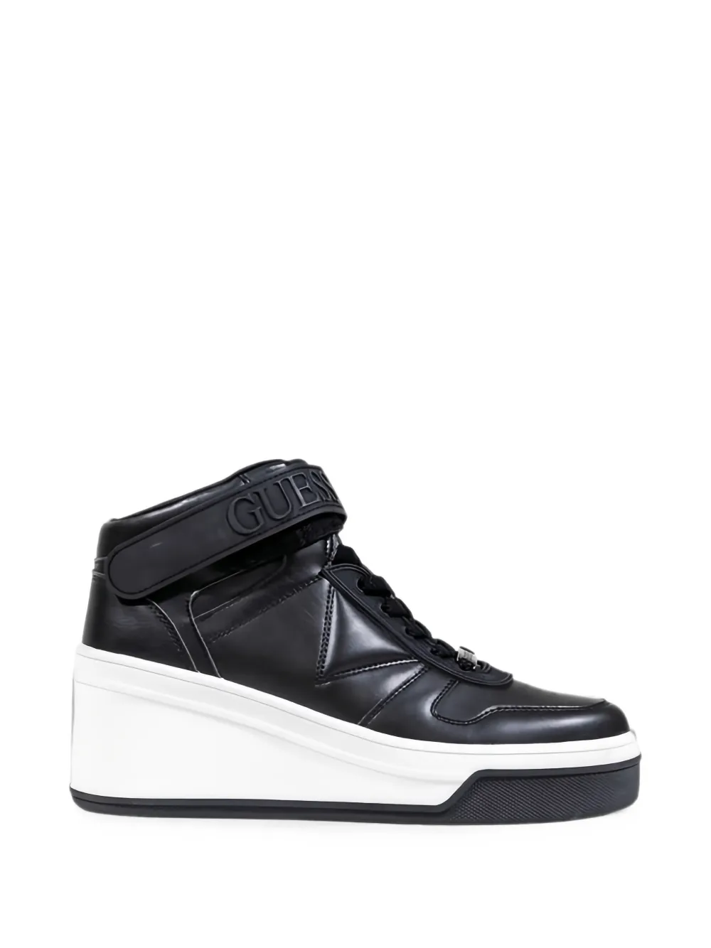 GUESS USA touch-strap sneakers - Schwarz