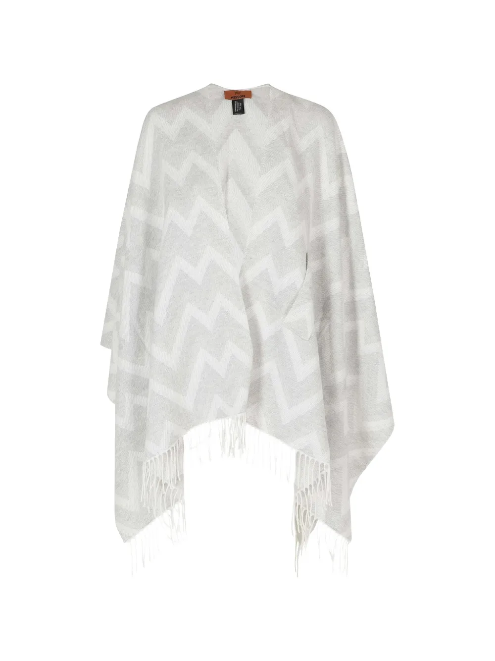 Missoni Sciarpa con frange - Grigio