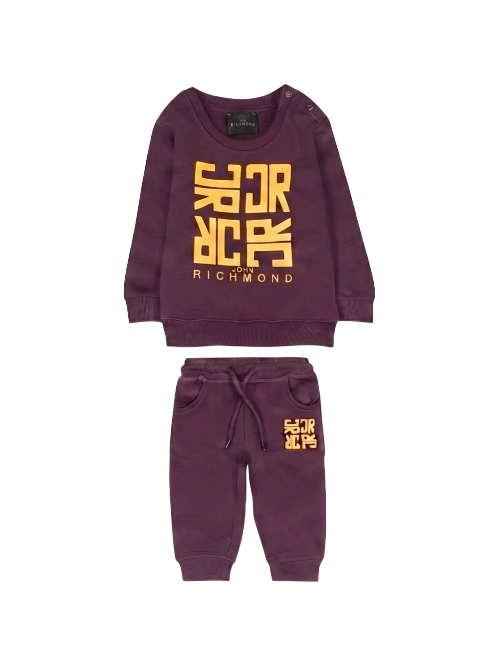 John Richmond Junior logo-print tracksuit - Viola
