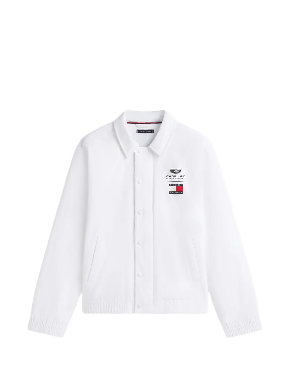 Tommy Hilfiger x Cadillac F1 Team logo-print coach jacket