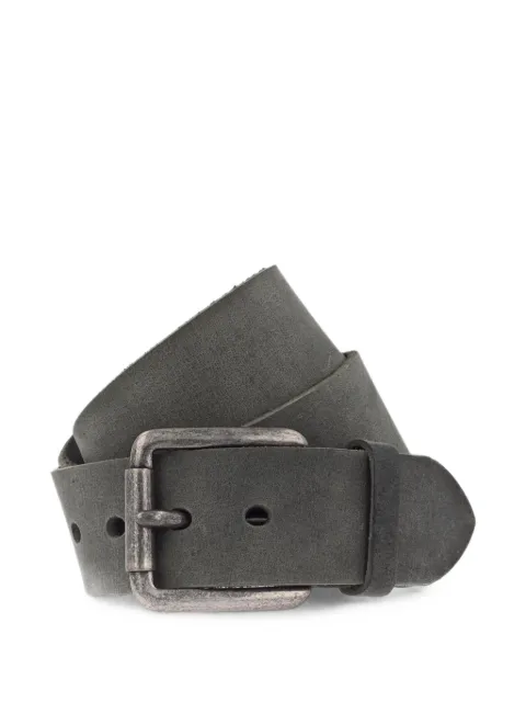 BGM LABEL buckle-fastening leather belt