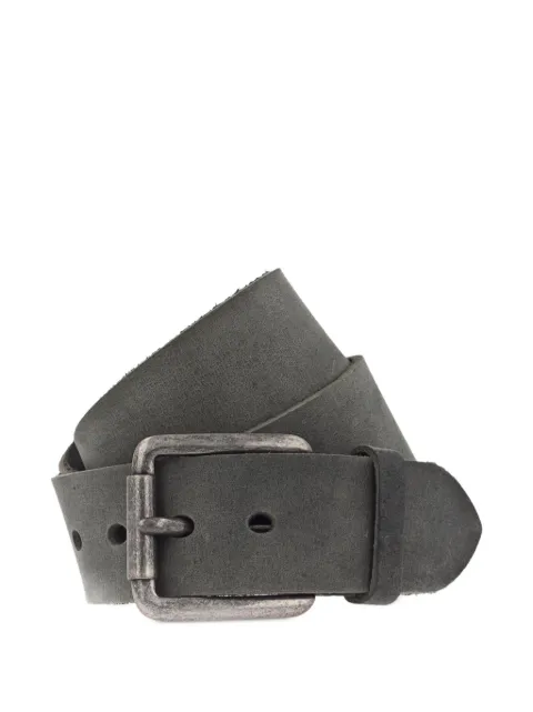 BGM LABEL buckle-fastening leather belt