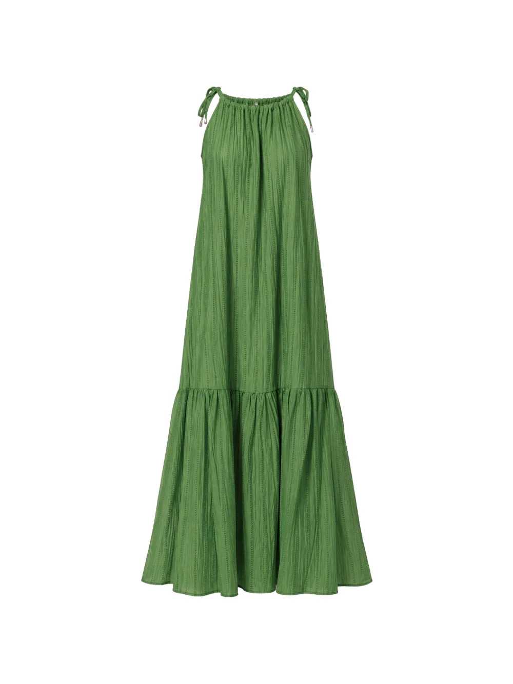 LIU JO ruffled tiered maxi dress
