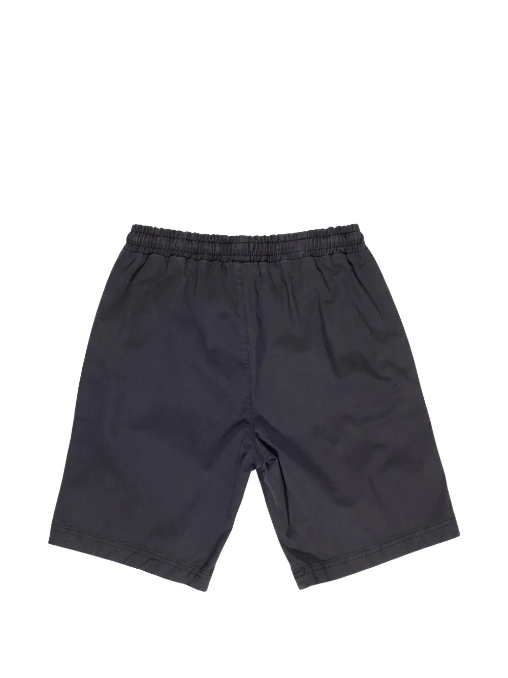 Refrigiwear drawstring logo-patch shorts Zwart