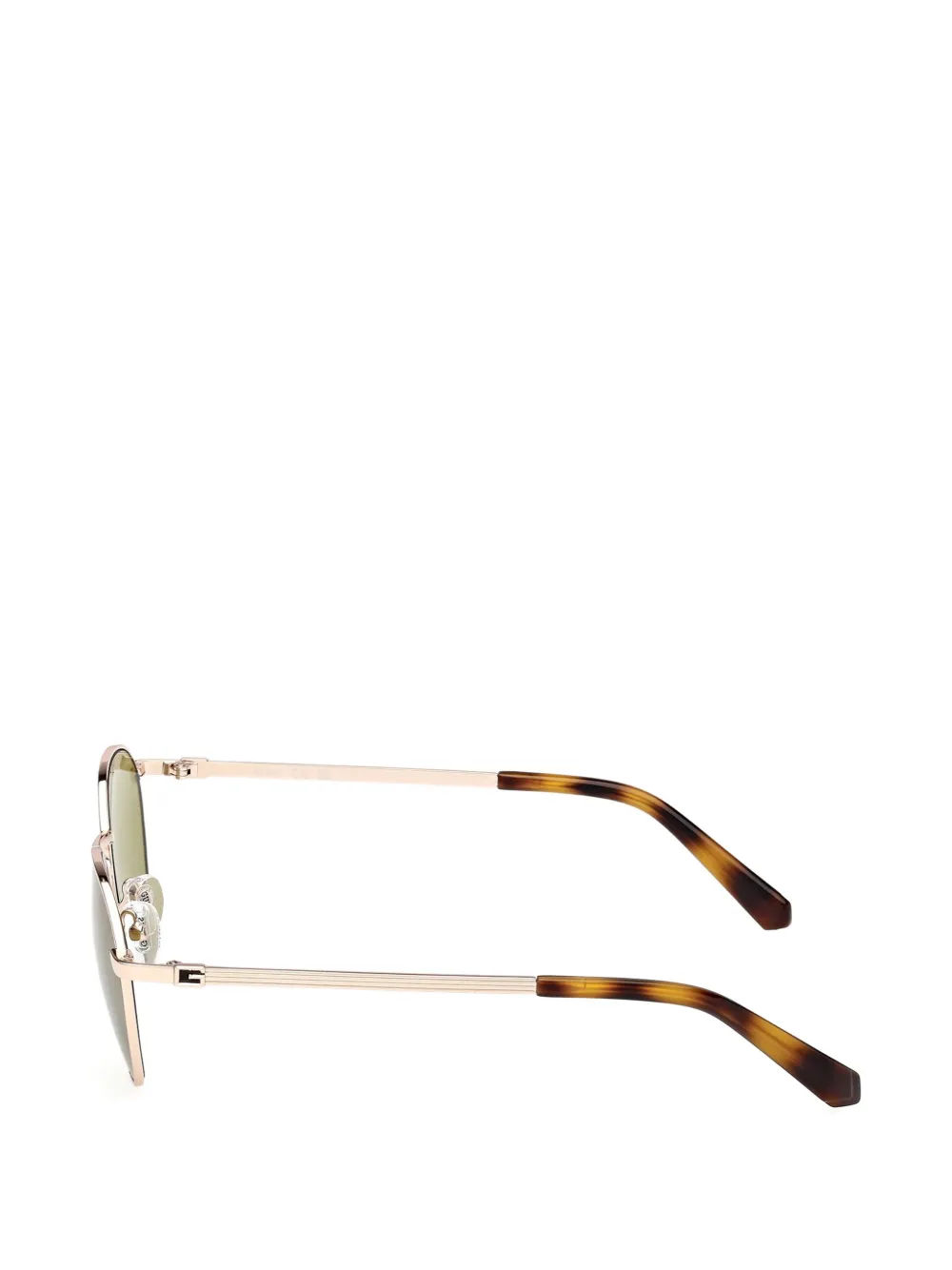 GUESS EYEWEAR Zonnebril met rond montuur Goud