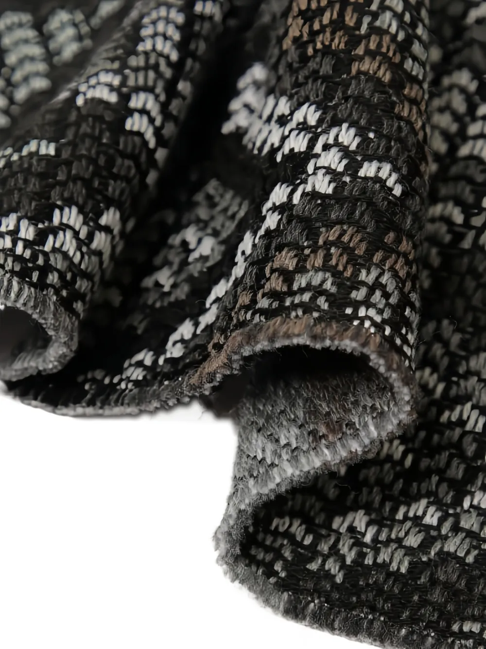 Missoni Wollen sjaal met zigzag-patroon Zwart