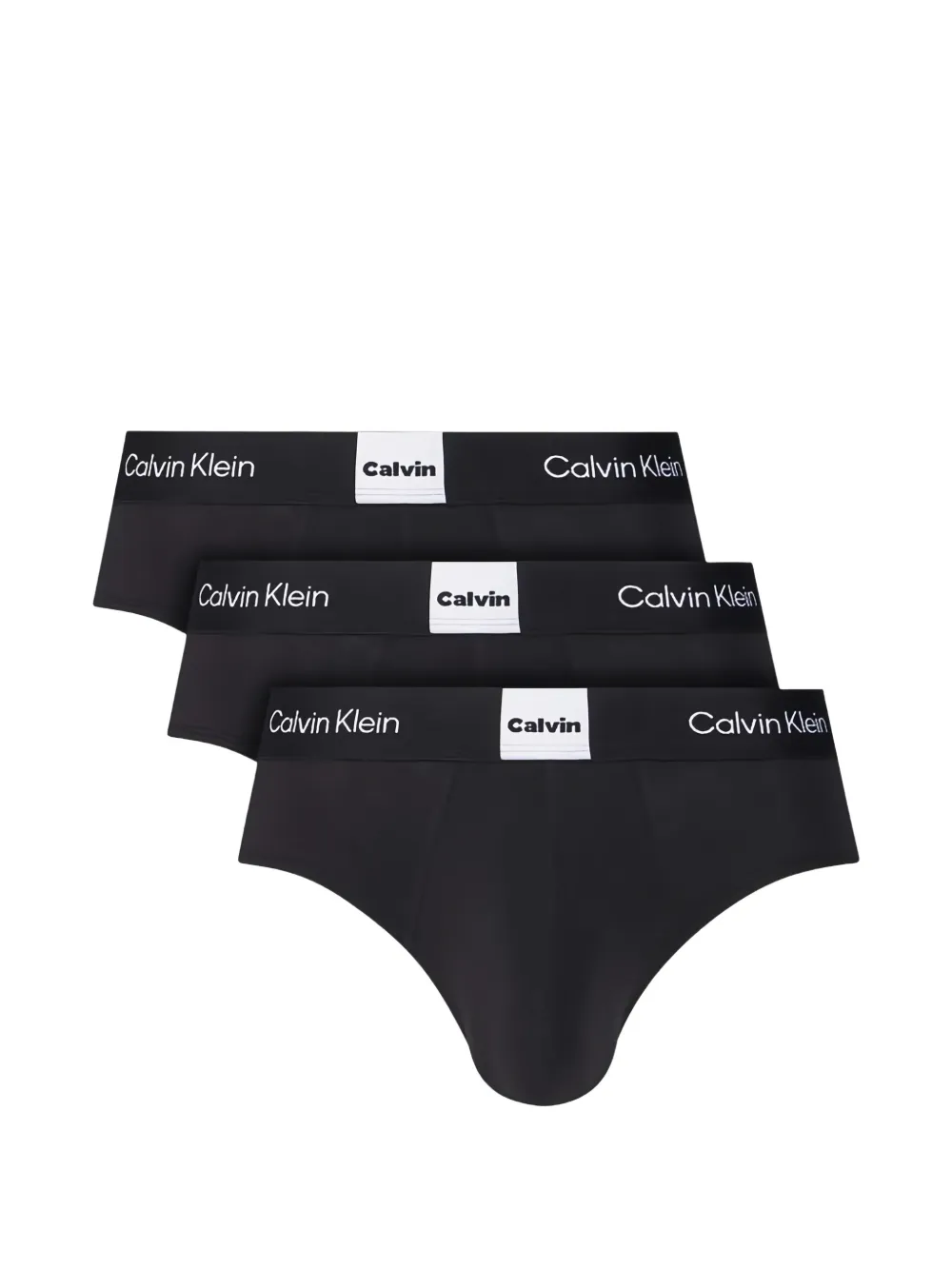 Calvin Klein Underwear logo-waistband cotton briefs