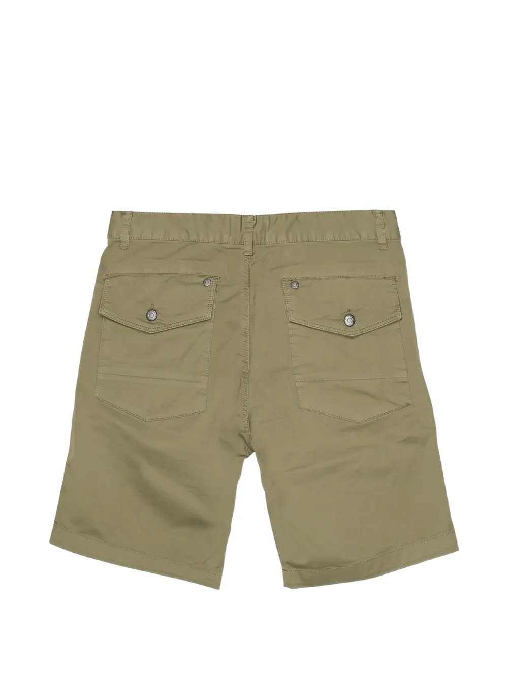 Refrigiwear twill logo-patch shorts Groen
