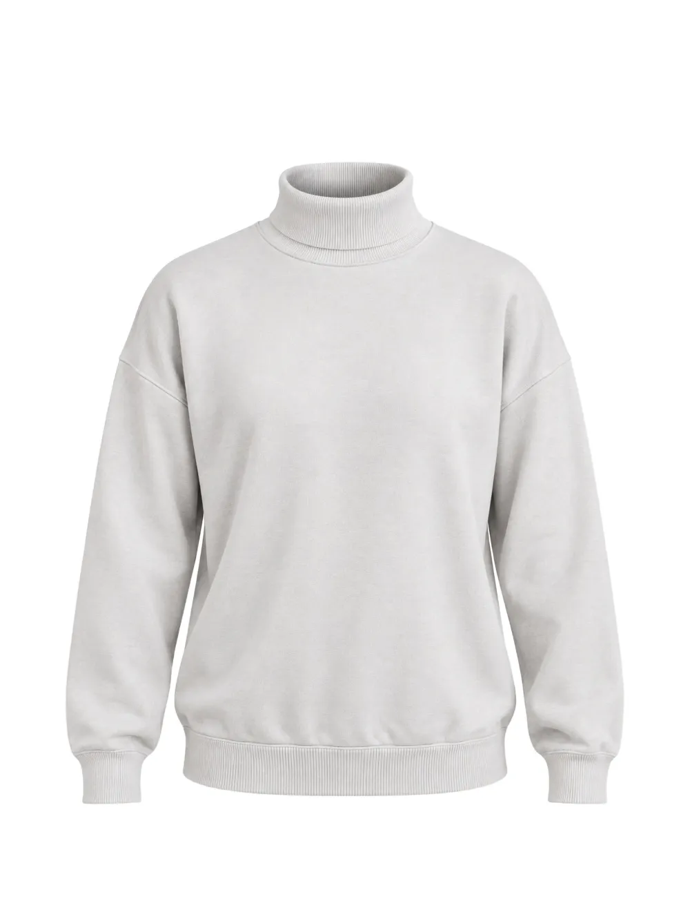Antony Morato Roll-neck Drop-shoulder Sweater In Grey