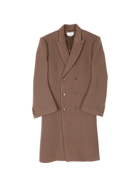 Hed Mayner double-breasted peak-lapels coat