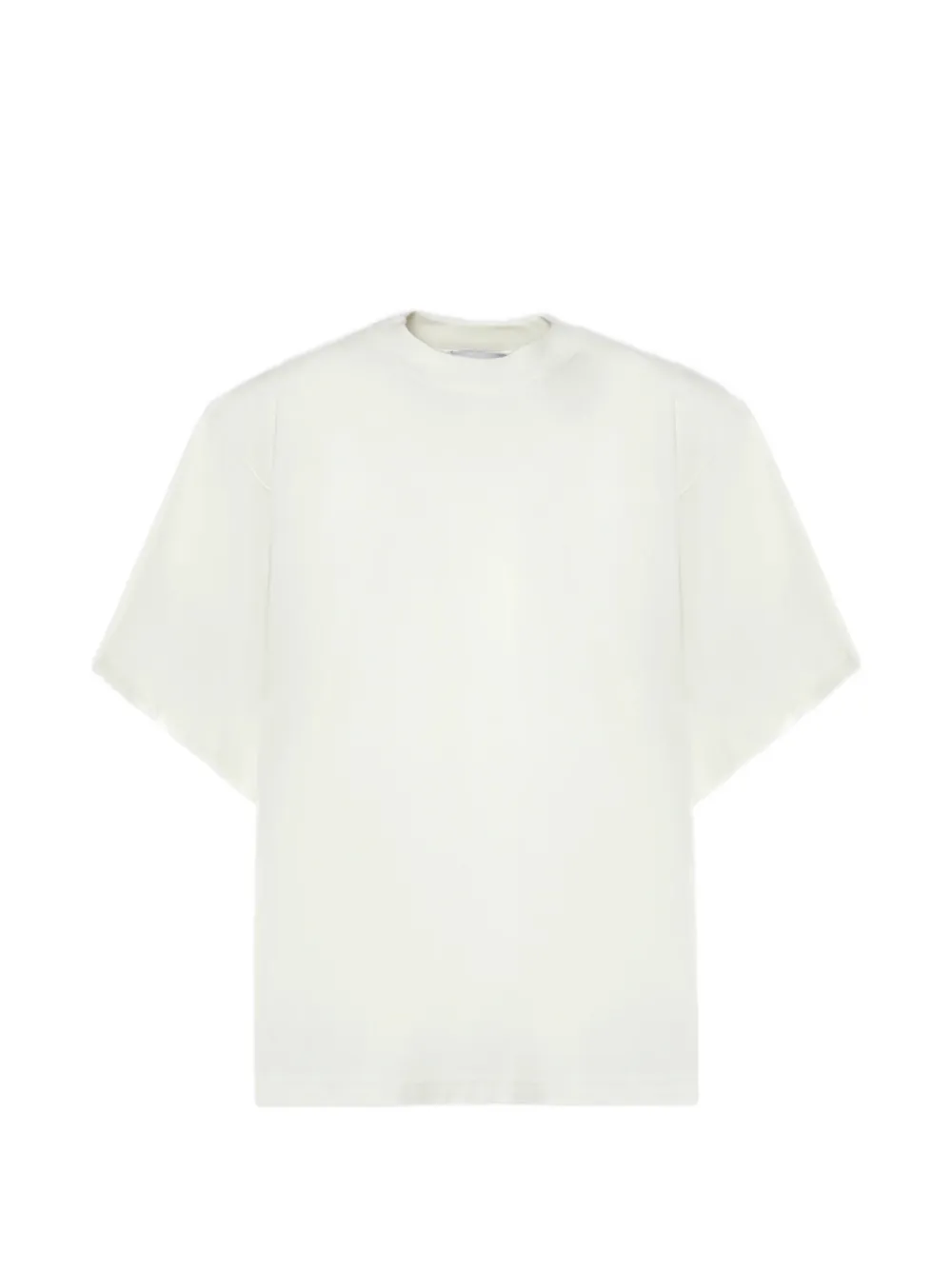 Hed Mayner Embroidered Drop-shoulder T-shirt In White