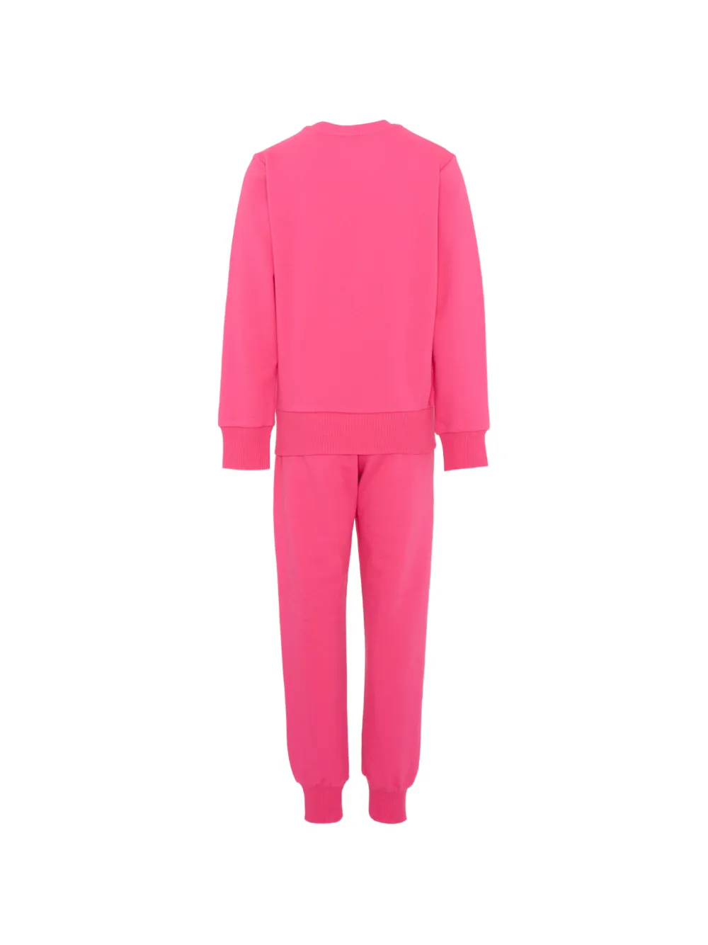 Moschino Kids Trainingspak met logoprint Roze
