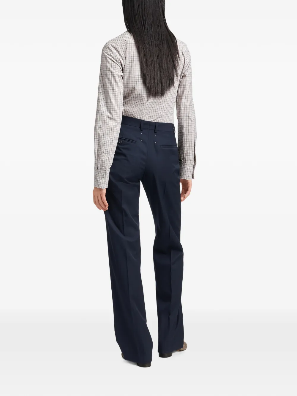 Maison Margiela Geplooide pantalon Grijs