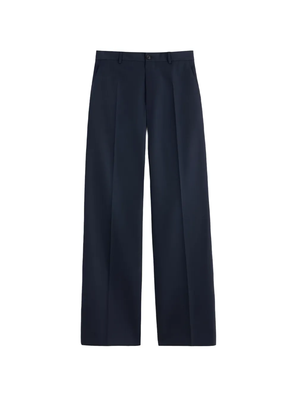 Maison Margiela pleated wool tailored trousers