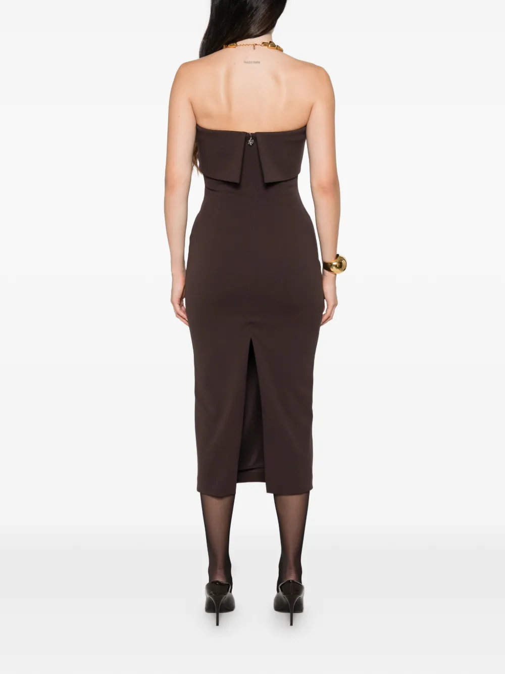 Aniye By Tara midi dress Bruin