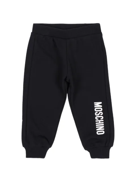 Moschino Kids logo-print track pants