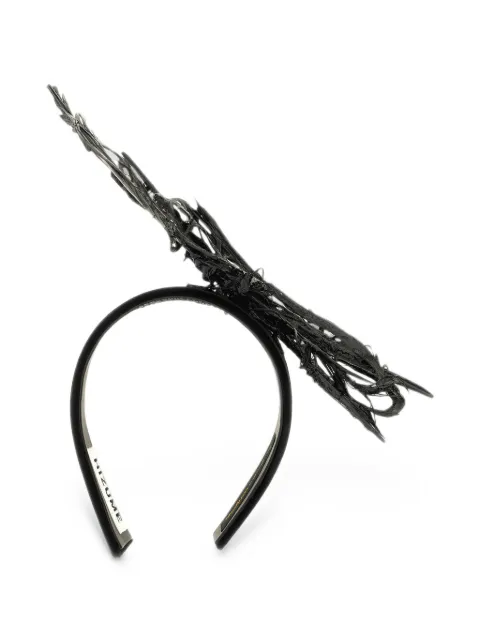 Comme Des Garçons diadema deconstruida de Comme Des Garçons x Hizume