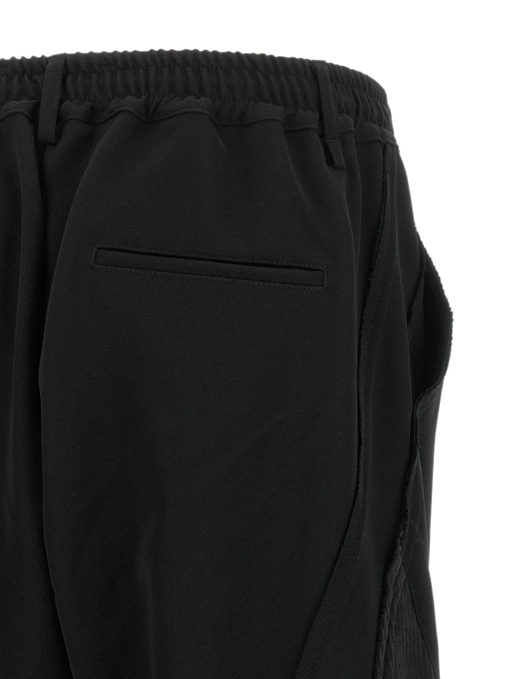Song For The Mute Tear Drop trainingsbroek met geribbelde stiksels Zwart