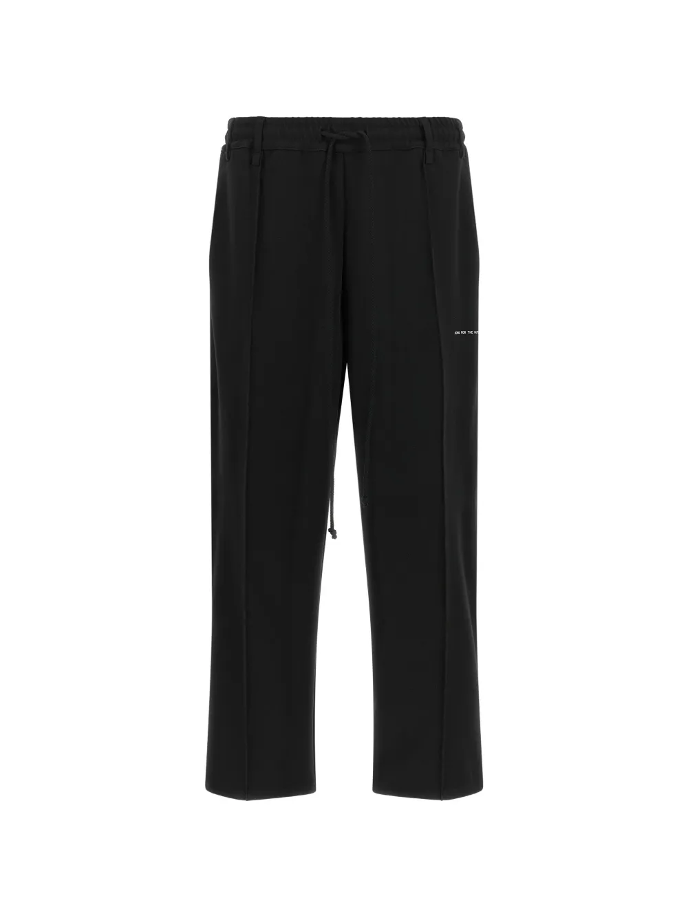 Song For The Mute Tear Drop ribbed-stitch track pants