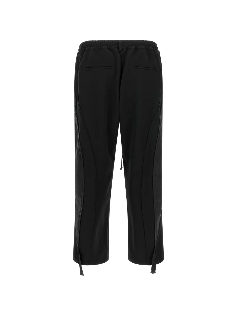 Song For The Mute Tear Drop trainingsbroek met geribbelde stiksels Zwart