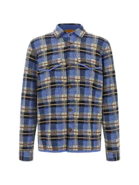 Guest In Residence plaid cashmere shirt