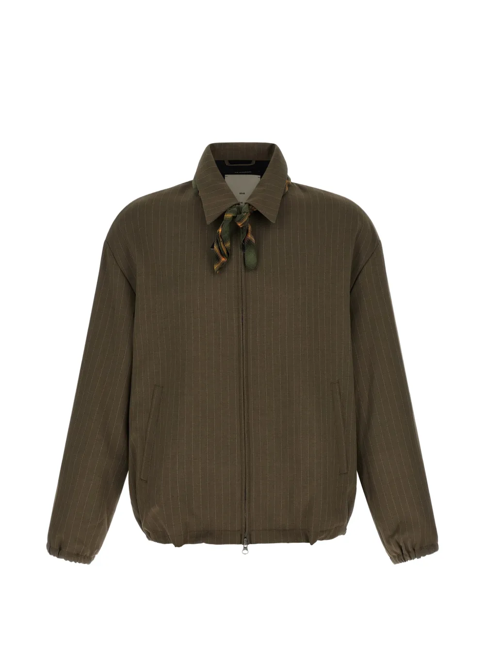 Song For The Mute Coach pinstripe-pattern slim jacket