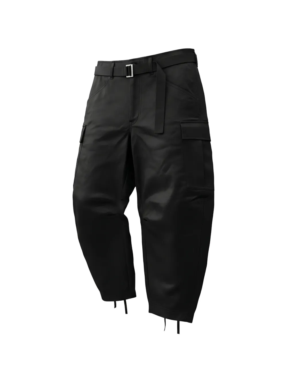 sacai belted cargo pants