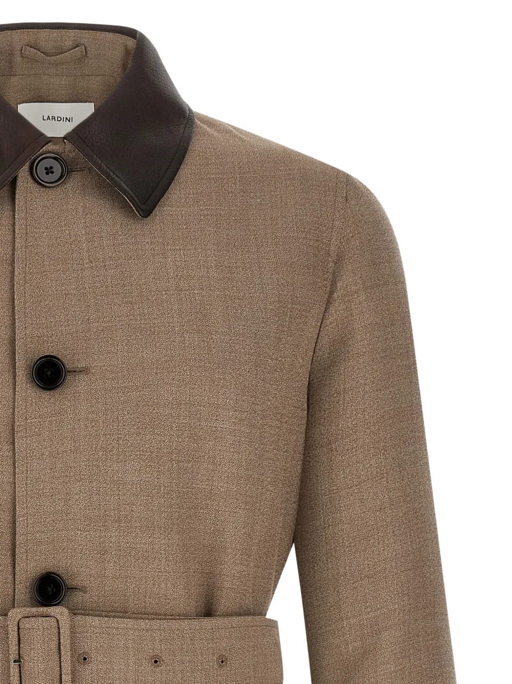 Lardini Le Origini trench coat Bruin