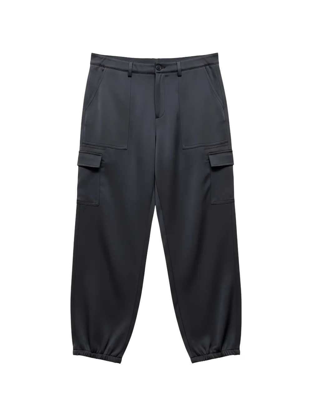 Black Label elasticated-cuff cargo pants