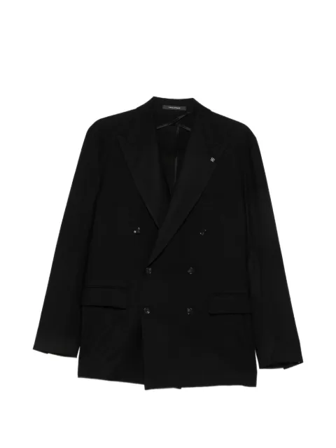 Tagliatore blazer con solapas de pico y doble botonadura