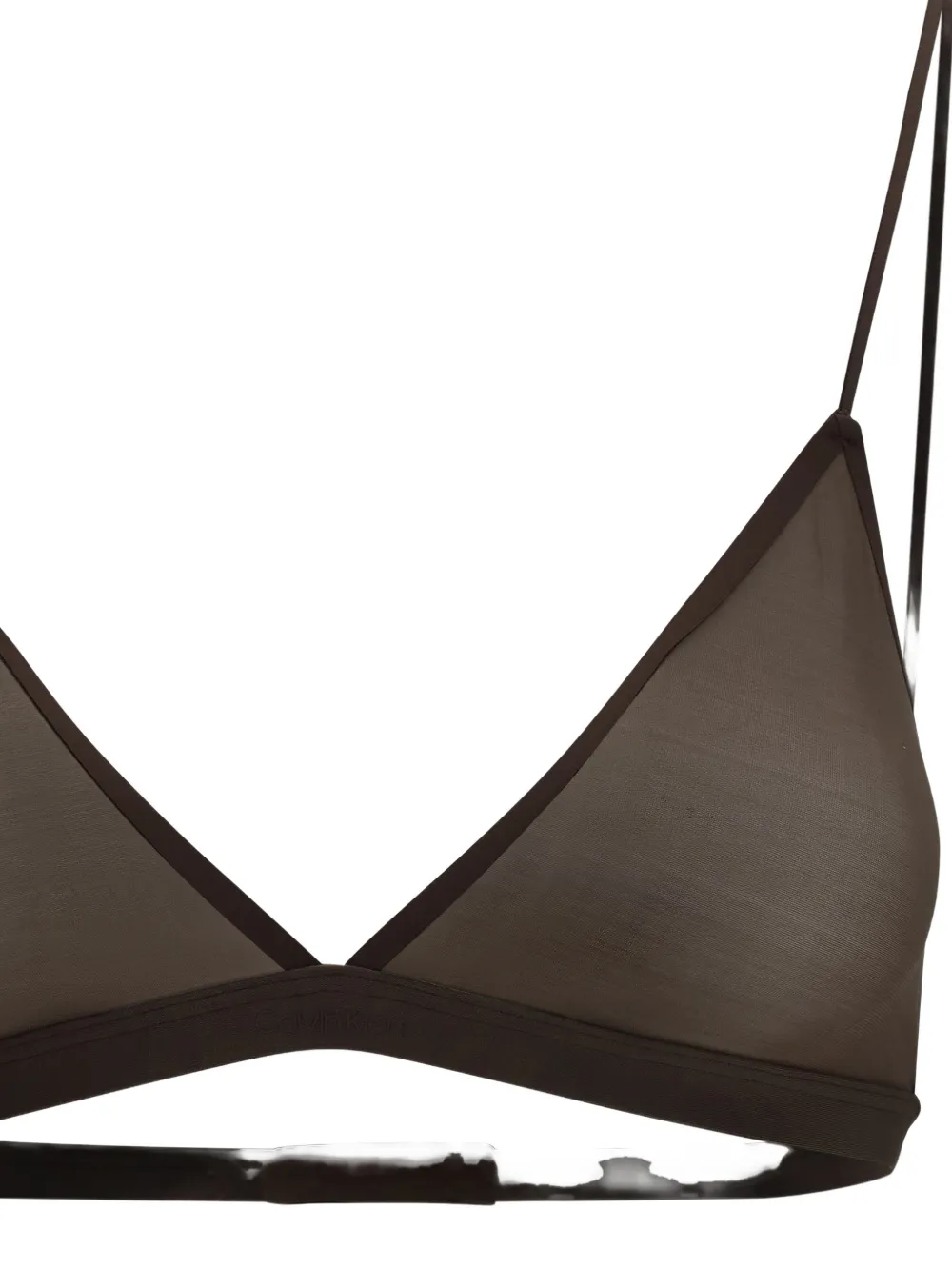 Calvin Klein Ruby Triangle bra Zwart