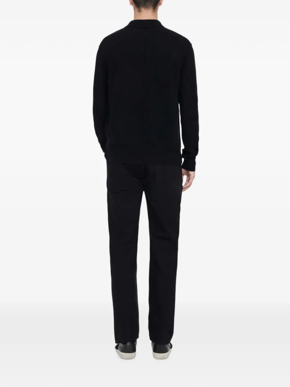 AllSaints Regular straight jeans Zwart