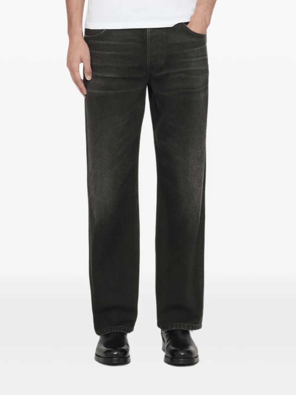 AllSaints Straight jeans Grijs