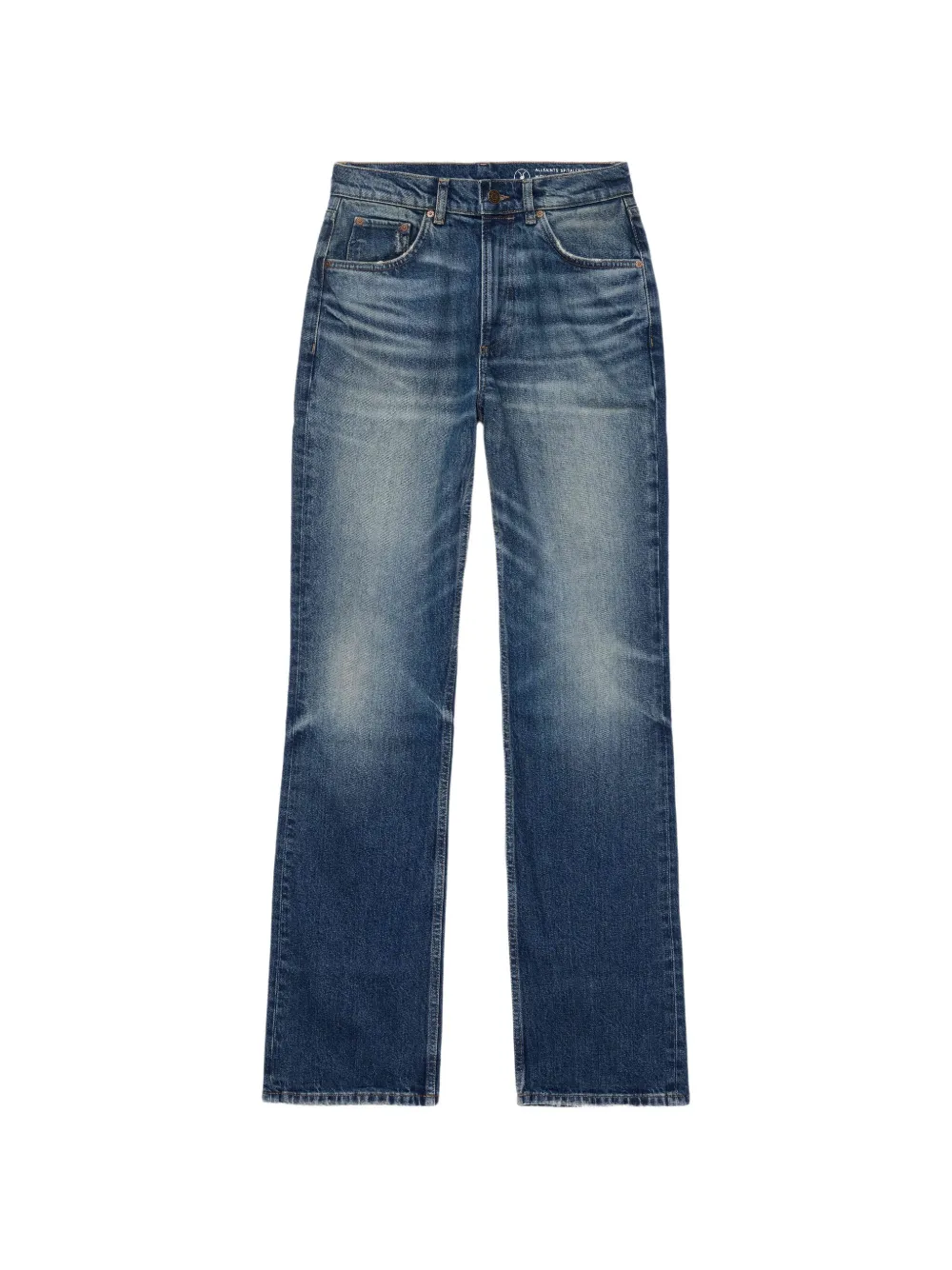 AllSaints Jeans svasati Rue - Blu