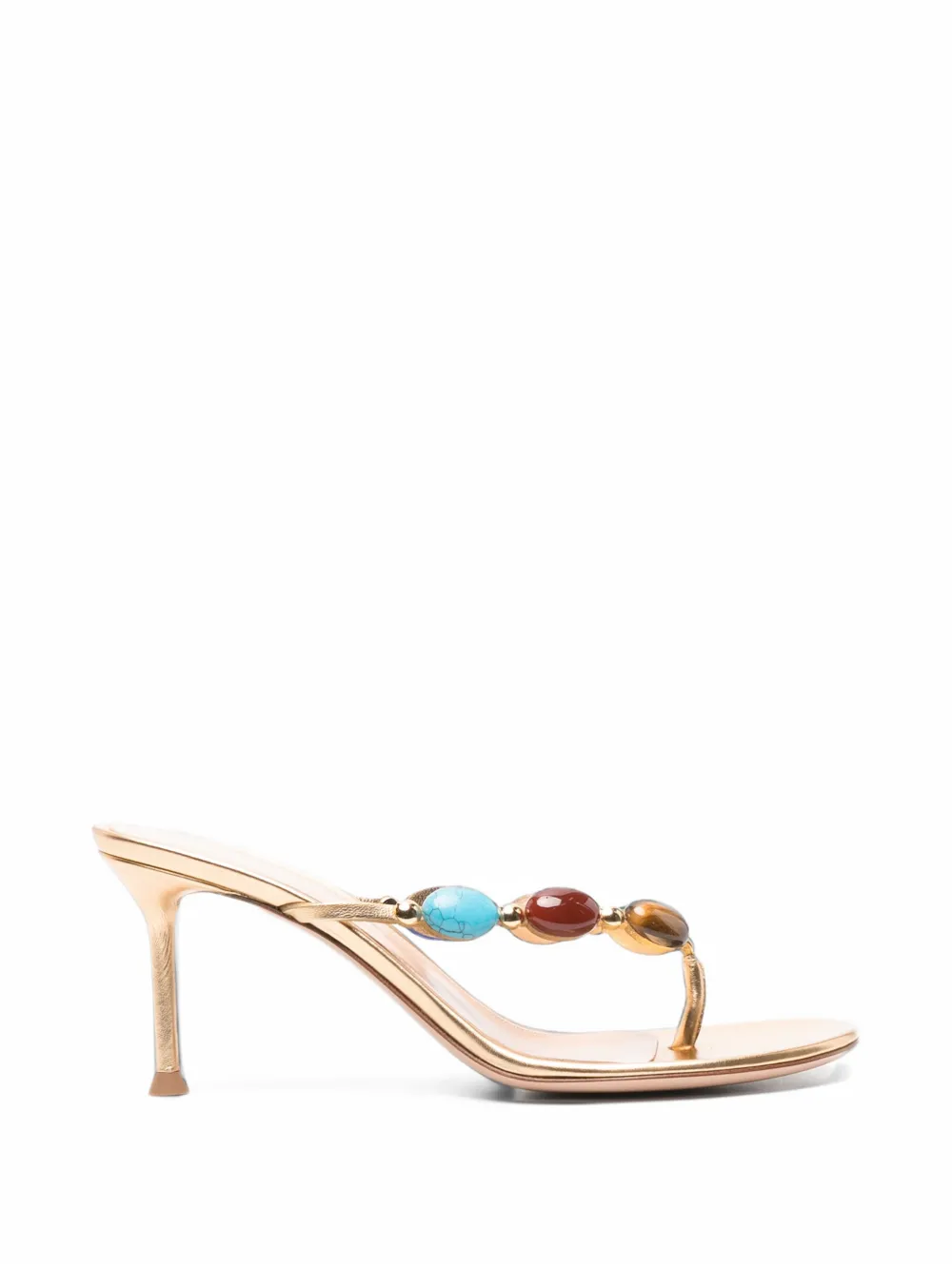 Gianvito Rossi Shanti thong 70 sandals - Gold
