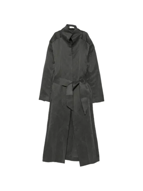 RUOHAN belted shawl-collar coat