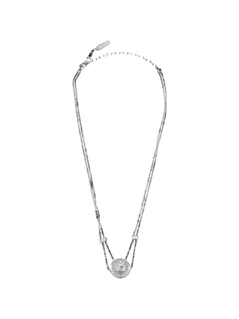 Versace bright Medusa crystal necklace