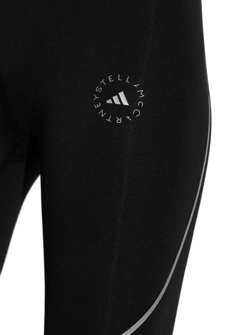 adidas by Stella McCartney Legging met logoprint Zwart