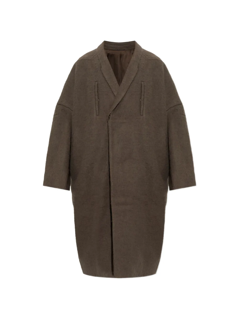 Rick Owens wool-blend double-breasted coat