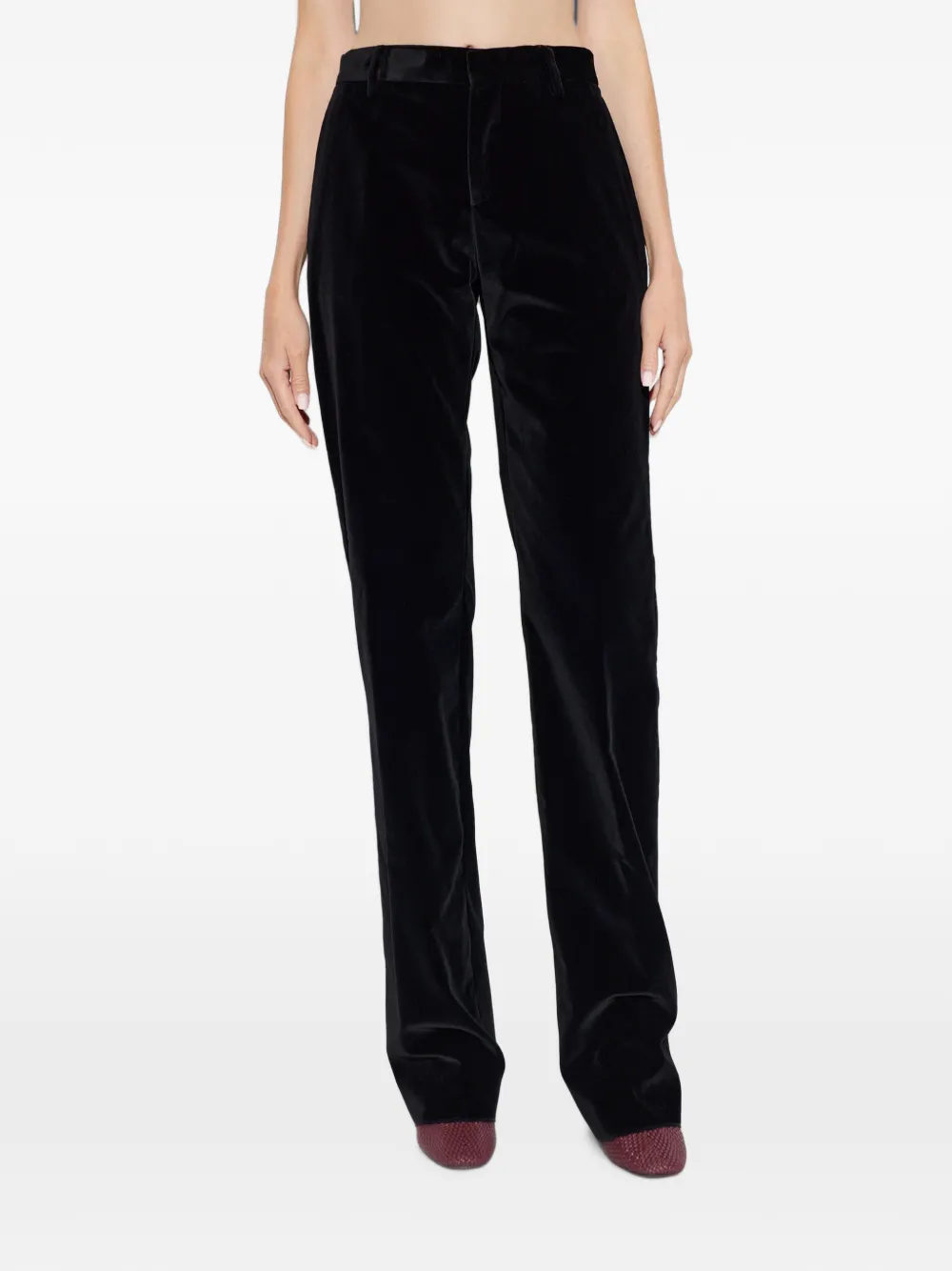 ETRO Fluwelen broek Zwart