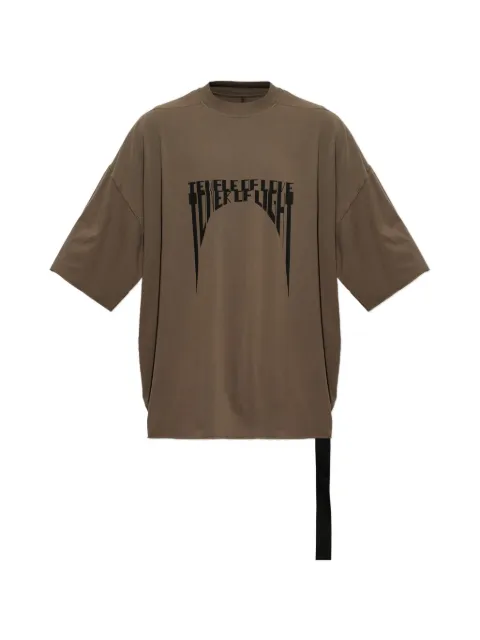 Rick Owens DRKSHDW Tommy printed oversized T-shirt