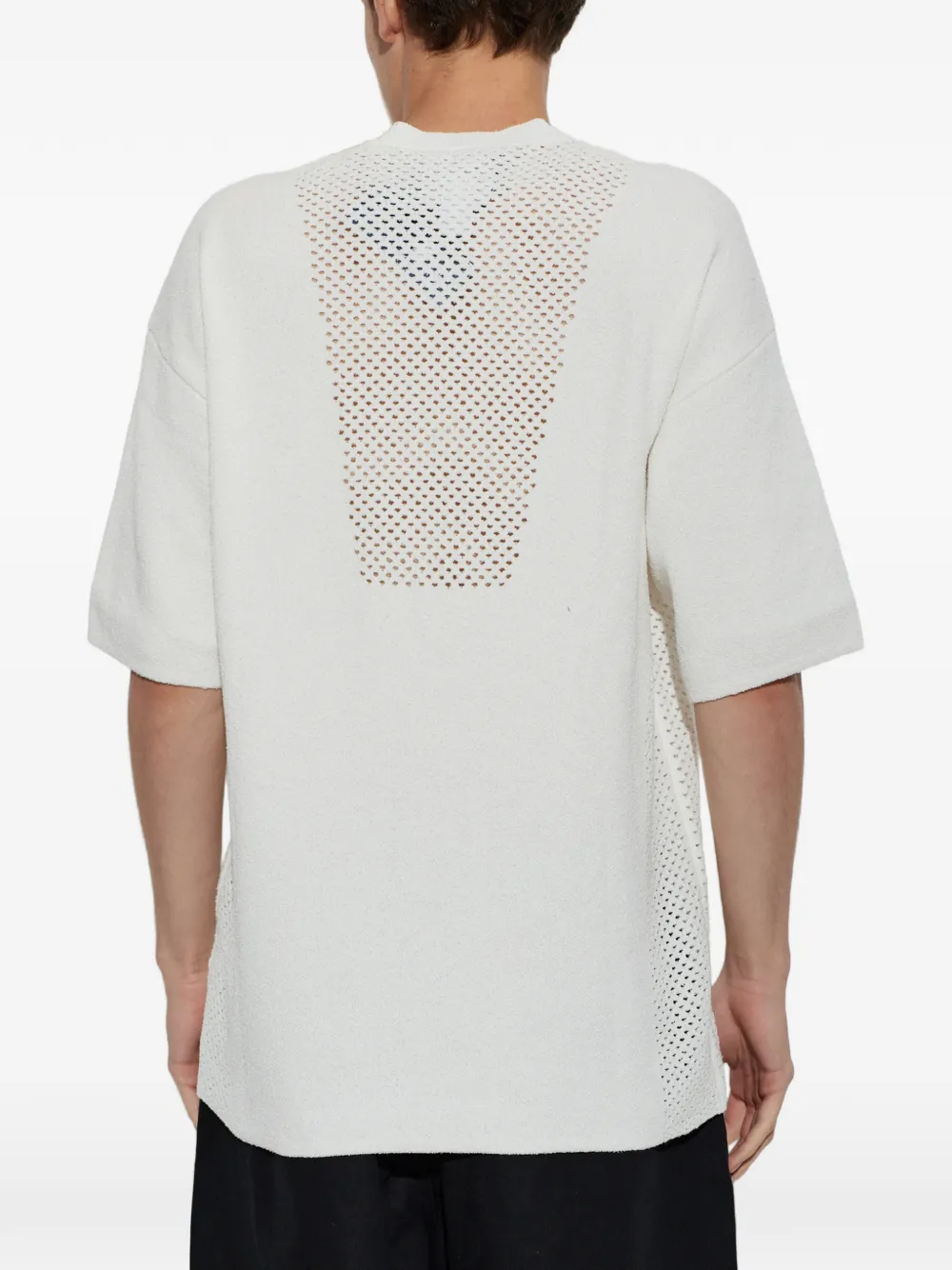 adidas x Arte Antwerp T-shirt met geperforeerd logo Wit