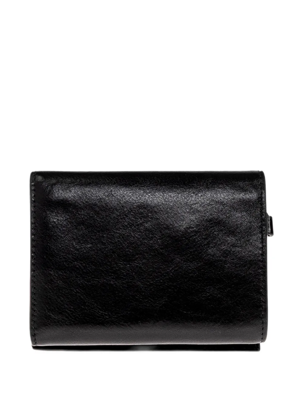 Marni logo-print studded wallet Zwart