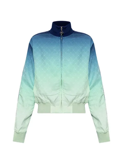Casablanca sweat zippé en jacquard monogrammé