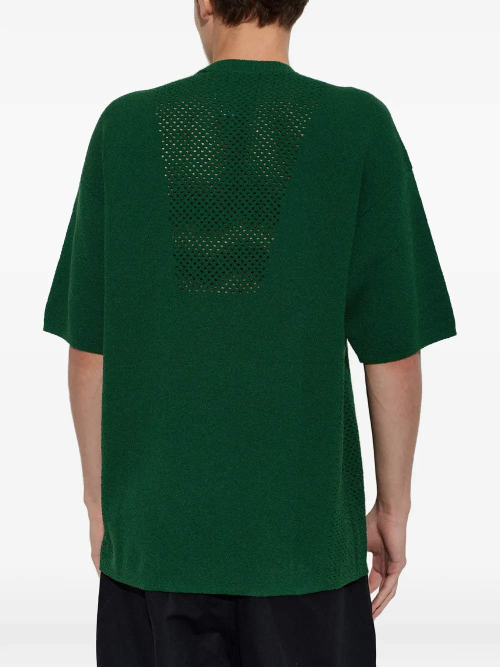 adidas x Arte Antwerp T-shirt met geperforeerd logo Groen