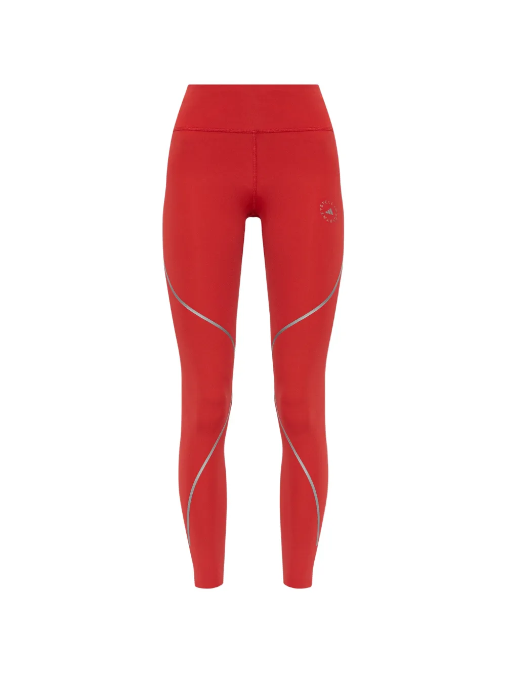 adidas by Stella McCartney reflective-trim logo-print leggings
