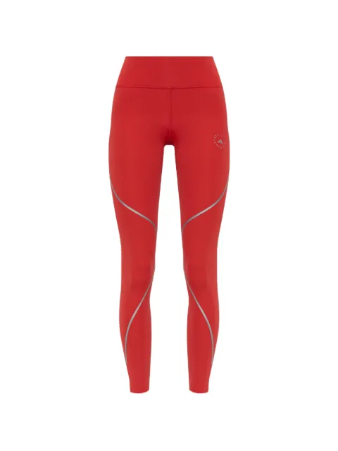 adidas by Stella McCartney reflective-trim logo-print leggings