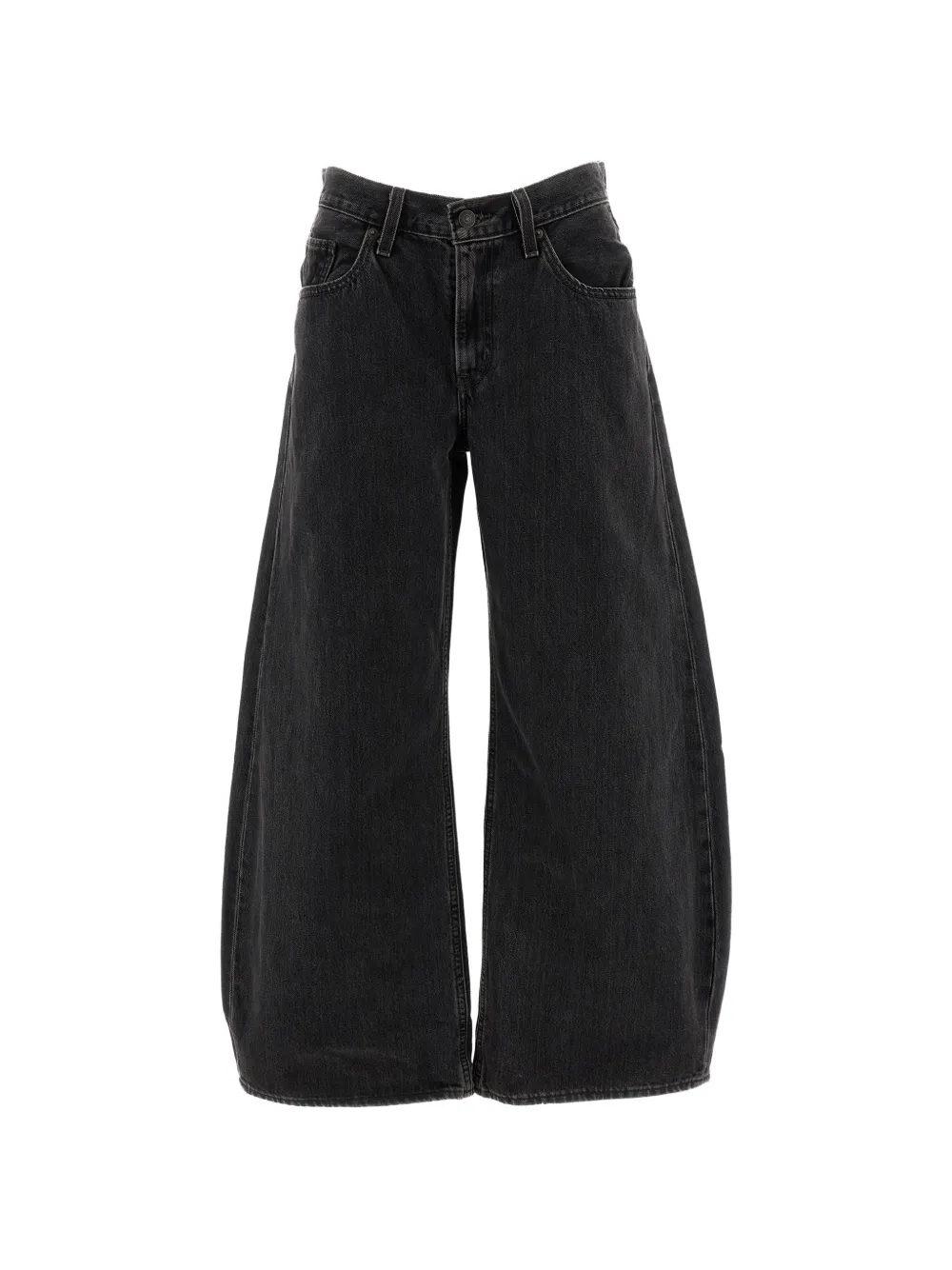 Levi's Teardrop mid-rise wide-leg jeans - Nero