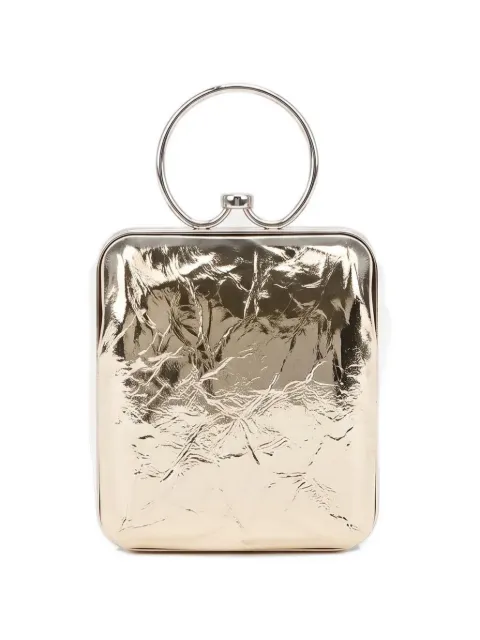 Plan C bolsa de mano con efecto arrugado